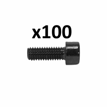 VIS CHC 6 PANS CREUX DIAM M6 x 15 mm (BOITE DE 100 PIECES) (690041) -ALGI- 3284660260548