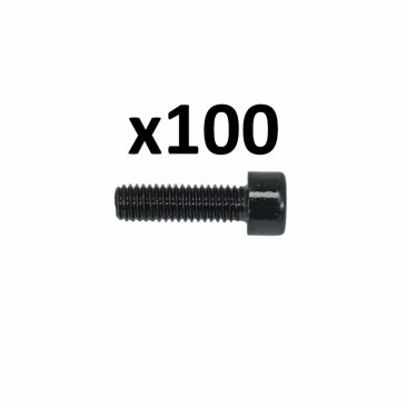VIS CHC 6 PANS CREUX DIAM M6 x 20 mm (BOITE DE 100 PIECES) (690042) -ALGI- 3284660260555
