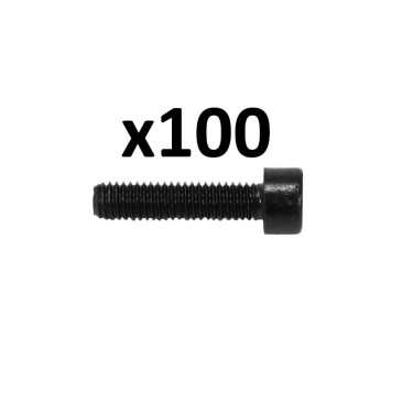 VIS CHC 6 PANS CREUX DIAM M6 x 25 mm (BOITE DE 100 PIECES) (690043) -ALGI- 3284660260579