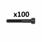 VIS CHC 6 PANS CREUX DIAM M6 x 40 mm (BOITE DE 100 PIECES) (690046) -ALGI-
