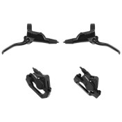 DISC BRAKE KIT- HYDRAULIC FOR MTB- ALHONGA BLACK (FRONT+REAR) WITHOUT DISC 160mm