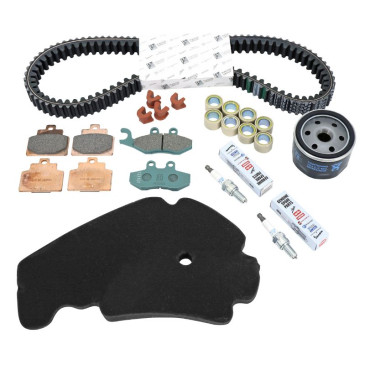 KIT ENTRETIEN MAXISCOOTER ORIGINE PIAGGIO 500 MP3 2021>(AVEC PLAQUETTES DE FREIN) -1R000549-