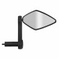 RETROVISEUR VELO GAUCHE OU DROIT NEWTON LOSAN NOIR FIXATION SUR CINTRE POUR VAE (MIROIR 10x5,5 cm) 3700948241653