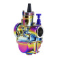 CARBURATEUR TYPE PWK 26 TITANIUM A BOISSEAU PLAT AVEC POWERJET ET STARTER A TIRETTE (QUALITE PREMIUM) -P2R- 3700948241837