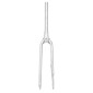 CYCLO-CROSS FORK 700C ALUMINIUM STRAIGHT - CONICAL THREADLESS ALU STEERER (Ø1"1/2 lower / Ø 1"1/8-28,6 upper) 3700948294406