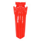 GARDE BOUE 50 A BOITE AR ADAPTABLE RIEJU 50 MRT 2009>2021, MRT ENDURO 2009>2021, MRT PRO 2009>2021, MRT SM 2009>2021 ROUGE BRILLANT (VENDU A L'UNITE) -P2R- 3700948104057