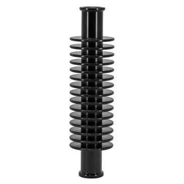 WATER HOSE COOLER - Black Aluminium cylindrical (133x35mm, For hose Ø 17mm) -P2R- 3700948242315