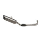 POT MAXISCOOTER AKRAPOVIC POUR YAMAHA 560 TMAX 2022> (LIGNE COMPLETE TITANE) (S-Y5R8-HILT) (HOMOLOGUE CE)