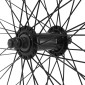WHEEL FOR BMX 20" - Front - ALUMINIUM BLACK 48 Spokes -. Axle 3/8 3700948277218