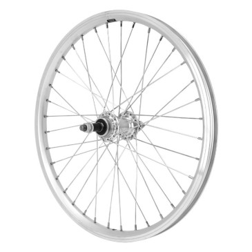 ROUE VTT PATIN 20" ER10 ARRIERE MOYEU ALU AXE PLEIN ROUE LIBRE 5/6/7V (VENDU AVEC ECROU 10X100) JANTE 19C 3660429088934
