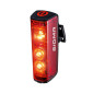 TAILLIGHT ON BATTERY - RECHARGEABLE USB- ON SEATPOST - SIGMA BLAZE 3LED (BATTERY LIFE 7H) BLACK -APPROVED - AUTOMATICALLY ACCORDING TO THE LIGHT CONDITIONS 4016224151103
