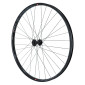 WHEEL FOR MTB - 29" PLUS TRUCKY DISC FRONT BLACK-CENTERLOCK HUB MT400 (TUBELESS+TUBETYPE) FOR THRU AXLE 15/110 - FOR TYRE 29X2.50-3.00- RIM EXTERNAL Wd 30 mm. 3660429950224