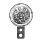 AVERTISSEUR/KLAXON CYCLO 12V DIAM 66mm 105DB CHROME -SELECTION P2R- 3701213431182