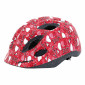 CHILD BIKE HELMET- POLISPORT JUNIOR LOVE PINK - Euro 52-56cm RATCHET SETTING+ LEDS LIGHTS (ON CARD) 5604415123993