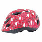 CHILD BIKE HELMET- POLISPORT JUNIOR LOVE PINK - Euro 52-56cm RATCHET SETTING+ LEDS LIGHTS (ON CARD)