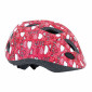 CHILD BIKE HELMET- POLISPORT JUNIOR LOVE PINK - Euro 52-56cm RATCHET SETTING+ LEDS LIGHTS (ON CARD)