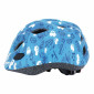 CHILD BIKE HELMET- POLISPORT FUN TRIP BLUE - Euro 44-48cm RATCHET SETTING+ LEDS LIGHTS (ON CARD)