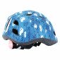 CHILD BIKE HELMET- POLISPORT FUN TRIP BLUE - Euro 44-48cm RATCHET SETTING+ LEDS LIGHTS (ON CARD)