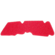 MOUSSE FILTRE A AIR SCOOT ADAPTABLE PIAGGIO 50 ZIP 2T 2000>, NRG 2005>, TYPHOON 2003>, LIBERTY, FLY, LX 2T/GILERA 50 STALKER 2005, RUNNER 2002> ROUGE DOUBLE DENSITE -P2R- 3700948061169