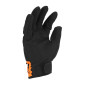 GANTS PRINTEMPS/ETE MALOSSI NOIR/ORANGE T 8 (S) (HOMOLOGUE EN 13594:2015)