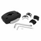 FIXATION ADAPTATEUR PORTE BEBE/SIEGE ENFANT POLISPORT GUPPY MINI AVANT SUR TUBE DE DIRECTION (DIAM 20 à 40mm) AVEC KIT ENTRETOISES - COMPATIBLE ECRAN POLISPORT REF 30806 8020775041062