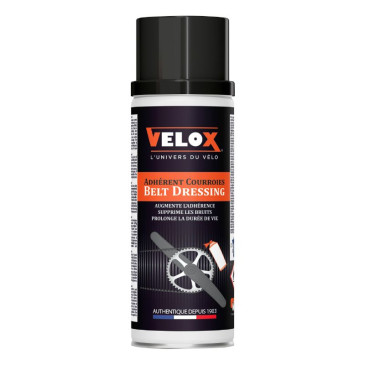 LUBRIFIANT VELO COURROIE VELOX ADHERENT COURROIE VAE (AEROSOL 200ml) 3660429244354