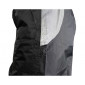 RAIN PANTS - WATERPROOF- BLACK WITH REFLECTIVE STRIPE - M (EEC APPROVED) - size 1.68 > 1.78m 3700256045608