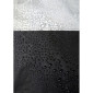 PONCHO / CAPE ANTI PLUIE ADULTE P2R S NOIR WATERPROOF AVEC CAPUCHE - TAILLE 1.60 à 1.68m 3700256045622
