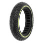 TYRE FOR E-SCOOTER 8.5 X 2.00 BLACK / FLUO BAND - SOLID TYRE (FOR XIAOMI M365 AND OTHERS BRANDS.) 7427251900621