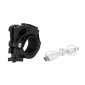 ECLAIRAGE/PHARE A LED POUR TROTTINETTE XIAOMI RECHARGEABLE USB ET REGLABLE (AVEC FIXATION) -SELECTION P2R- 7427251898508