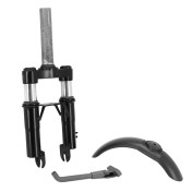 FOURCHE HYDRAULIQUE TROTTINETTE XIAOMI M365, 1S, ESSENTIAL, PRO, PRO 2 (FOURCHE, BEQUILLE ET GARDE-BOUE AV) -SELECTION P2R- 7427136176066
