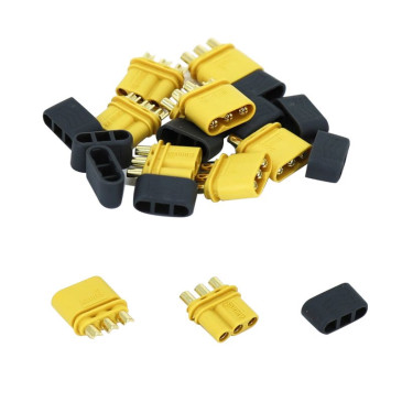 CONNECTEUR MR60 TROTTINETTE 5 MALES ET 5 FEMELLES -SELECTION P2R- 7427251900348