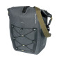SINGLE BAG FOR BICYCLE-REAR- BASIL NAVIGATOR TOURING - WATERPRROF 25-31Lt MIK SYSTEM ON CARRIER (32x15x37cm) With handle and shoulder strap 8715019182617