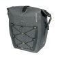 SINGLE BAG FOR BICYCLE-REAR- BASIL NAVIGATOR TOURING - WATERPRROF 25-31Lt MIK SYSTEM ON CARRIER (32x15x37cm) With handle and shoulder strap 8715019182617