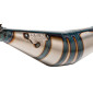 EXHAUST FOR 50cc MOTORBIKE- YASUNI R2 VARNISHED FOR DERBI 50 SENDA/BETA 50 RR/RIEJU 50 MRT, SMX, MRX, RR/MBK 50 X-LIMIT/YAMAHA 50 DTR (LOW MOUNTING) (BLUE SILENCER) -TUB810TA- 8404010063987