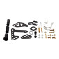 EXHAUST FOR 50cc MOTORBIKE- YASUNI R2 VARNISHED FOR DERBI 50 SENDA/BETA 50 RR/RIEJU 50 MRT, SMX, MRX, RR/MBK 50 X-LIMIT/YAMAHA 50 DTR (LOW MOUNTING) (BLUE SILENCER) -TUB810TA- 8404010063987
