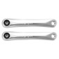 CRANK ARM SET - STRONGLIGHT IMPACT V 170mm Black - TAPERED JIS FOR ANANDA M80 (Offset 13mm) 3700223722822