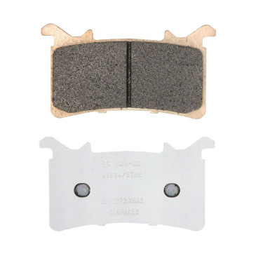PLAQUETTE DE FREIN CL BRAKES POUR BMW M 1000 RR 2021> AV, M 1000 XR 2024> AV / HONDA 1000 CBR RR FIREBLADE 2020> AV (1 JEUX DE 2 PLAQUETTES) (1273 XBK5 SPORT METAL FRITTE) 0841754015779