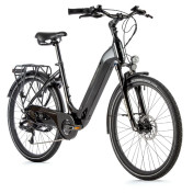 VELO ELECTRIQUE/VAE CITY 26 LEADER FOX LOTUS MIXTE NOIR 7V MOTEUR ROUE AR BAFANG 36V 45Nm BATTERIE 15Ah (16,5'' - H43cm - TAILLE S - POUR ADULTE DE 158cm à 168cm) 8592826036346