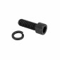 BEQUILLE SCOOT LATERALE ADAPTABLE MBK 50 STUNT/YAMAHA 50 SLIDER NOIR -P2R- 3700948242124