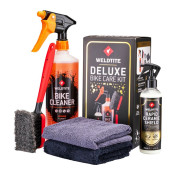 WELDTITE DE LUXE BIKE CARE KIT - Contains 1 BIKE CLEANER SPRAY 1lt, CERAMIC SHIELD 250ml, 2 WIPES and 1 BRUSH (for carbon, alu frames) 5013863031055