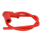 ANTIPARASITE MALOSSI AVEC FIL DE BOUGIE 7 mm ROUGE (50 cm) (VENDU A L'UNITE) 3700948263617