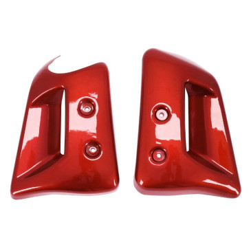 RADIATOR SIDE SPOILERS FOR PEUGEOT 103 SPX, RCX RED ( PAIR) -SELECTION P2R