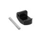 LOCKING HINGE LATCH FOR E-SCOOTER XIAOMI M365, 1S, ESSENTIAL, PRO, PRO 2 BLACK STEEL (WITH PIN ) -SELECTION P2R- 7427251898386