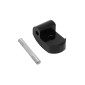 LOQUET/BLOCAGE CHARNIERE DE VERROUILLAGE POUR TROTTINETTE XIAOMI M365, 1S, ESSENTIAL, PRO, PRO 2 ALU NOIR (AVEC GOUPILLE) (VENDU A L'UNITE) -SELECTION P2R- 7427135772061