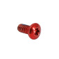 DISC BRAKE SCREW FOR E-SCOOTER Ø4,6 mm Red ( sold per 12) -SELECTION P2R-