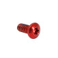DISC BRAKE SCREW FOR E-SCOOTER Ø4,6 mm Red ( sold per 12) -SELECTION P2R- 7427251493239