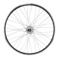 WHEEL FOR MTB- 27.5" ER10 FRONT - BLACK ALUMINIUM- DOUBLE WALL - SHIMANO HUB DYNAMO DH2N 6 VOLT-2.4W 3660429842291