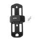 BOTTLE CAGE- ZEFAL Z ADVENTURE - BLACK - For regular 1,5lt water bottle (RESIN THERMOPLASTIC) - holds any bottle with velcro tapes. 3420586601267