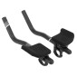 PROLONGATEUR DE CINTRE CONTROLTECH FALCON CONTRE LA MONTRE 31,8 ALU NOIR POSITION HAUTE AVEC REPOSE BRAS 3700948243763